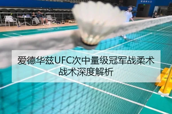 爱德华兹UFC次中量级冠军战柔术战术深度解析